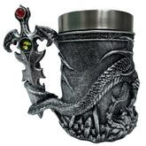 Dragon Sword Large Tankard – Battle Mug with Blade & Beast Detailing
